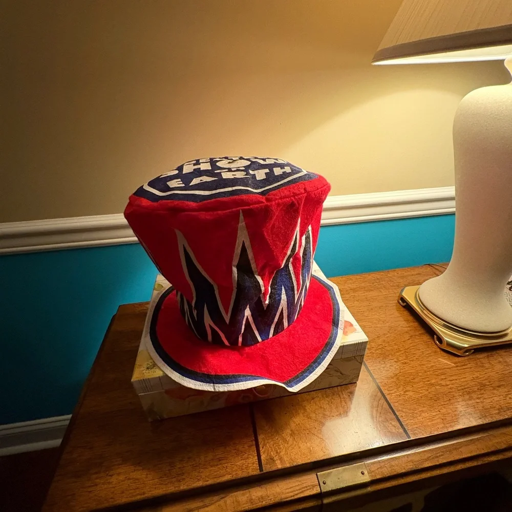 🆕 Ringling Bros. Barnum Bailey Circus Top Hat “Greatest Show on Earth” NWT